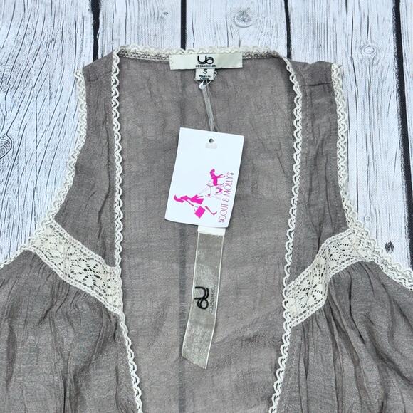 NWT Ya Los Angeles Women’s Boho Top Size Small - Picture 3 of 5